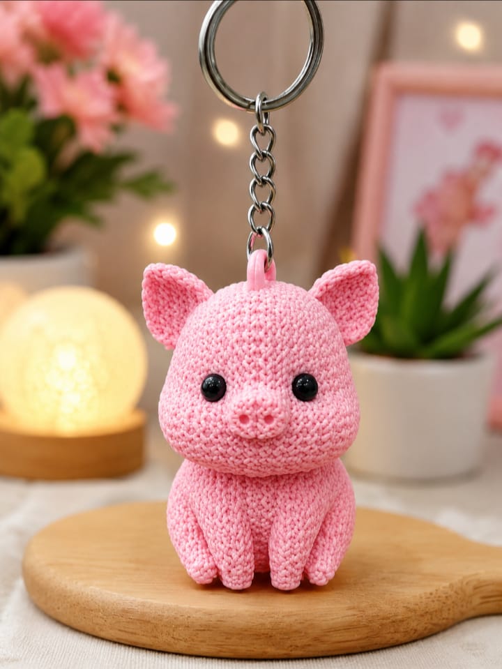 Piglet Keychain