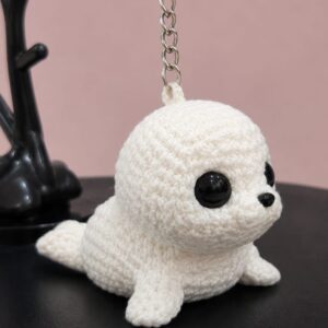 Baby Seal Keychain