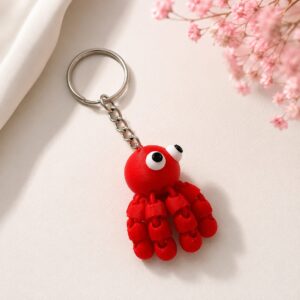 Mini Baby Octopus Keychain
