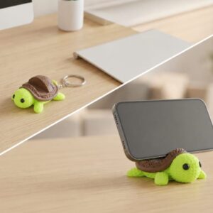 Turtle Buddy - 2 in 1 Keychain & Phone Stand