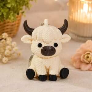 Nandi Charm Keychain