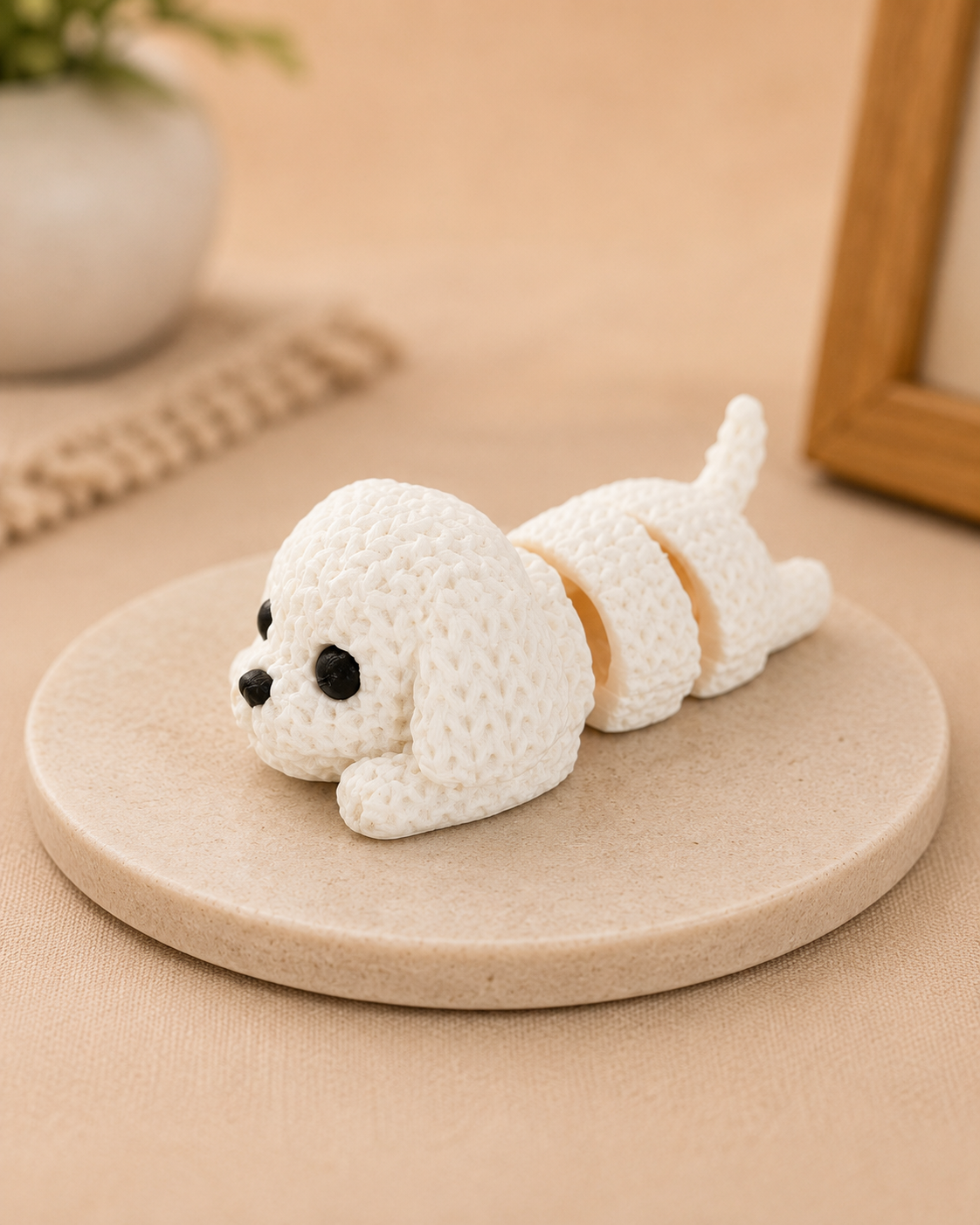 Cute Dog Keychain