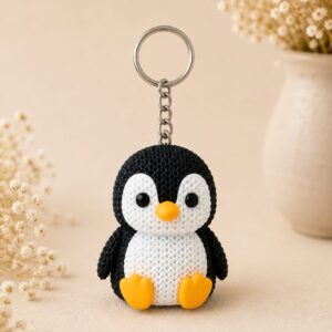 Cute Penguin  Keychain