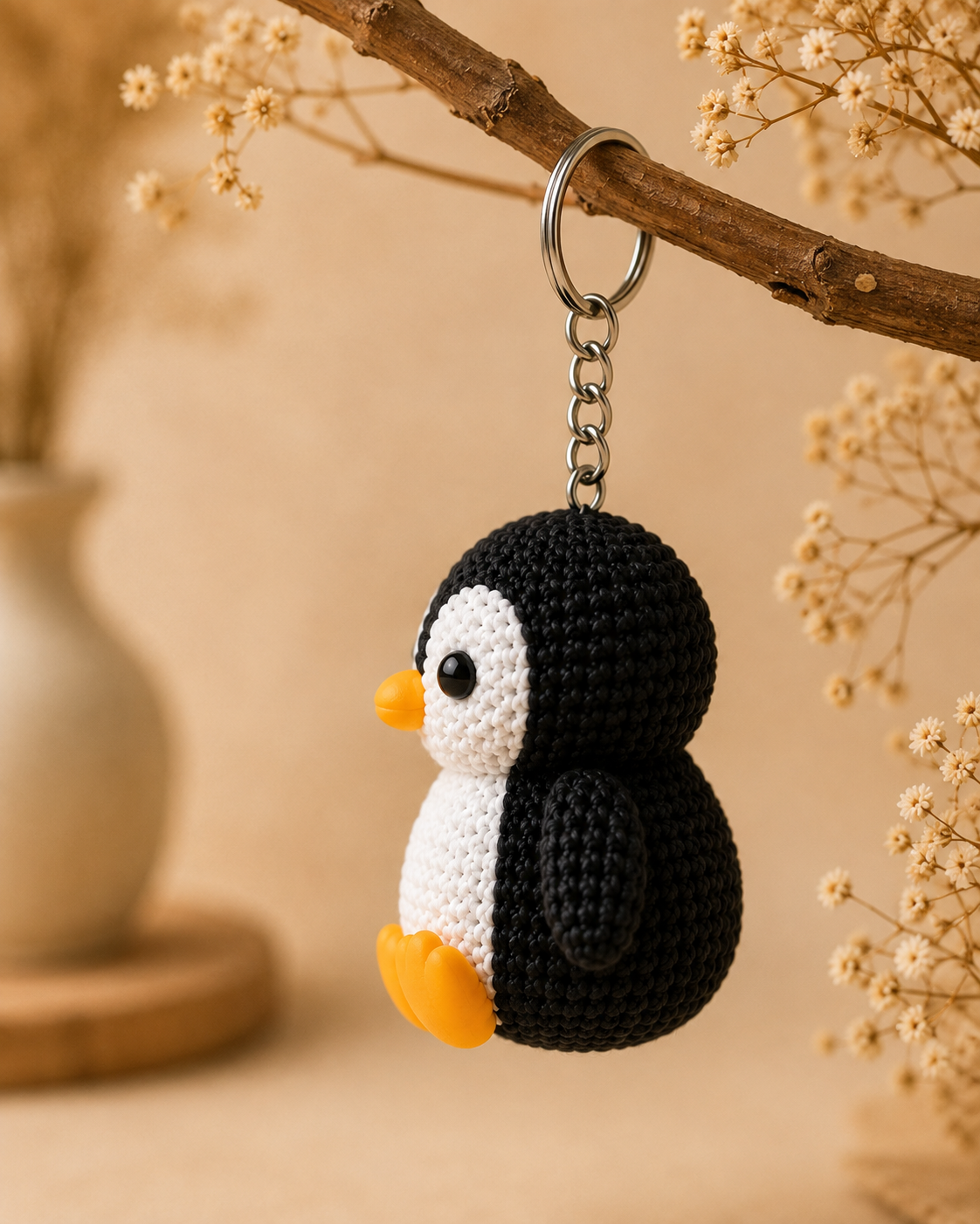 Cute Penguin Keychain - Image 2