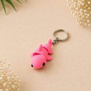 3D Printed Shark Keychain